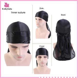 Mũ lưỡi trai Satin Doo Rag Turban Biker Headwrap Hip Hop [MỚI]