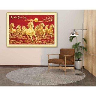 Tranh Mã Đáo Thành Công 05 tráng gương