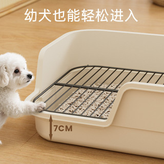 Nhà vệ sinh cho chó quá khổ Chống bắn xiên Hàng rào cao Chống nước tiểu Bắn có thể giặt được cho chó Bedpan Đồ dùng cho thú cưng 26.1.15 BUXZ