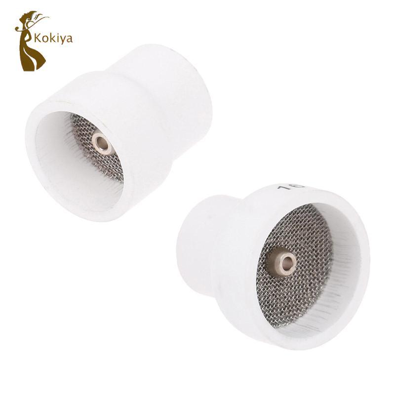 Gốm TIG Alumina Cốc Phụ Kiện Hàn Phần Vòi Sứ Đèn Pin Cốc Gốm Hàn
