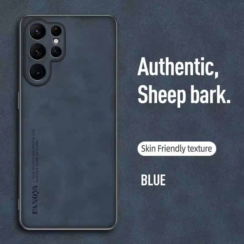 Ốp lưng điện thoại cao cấp bằng da cừu, chống sốc Cho Samsung ss Galaxy S26 S25 Edge S24 S23 FE S22 Ultra Plus Pro 4G 5G 2026
