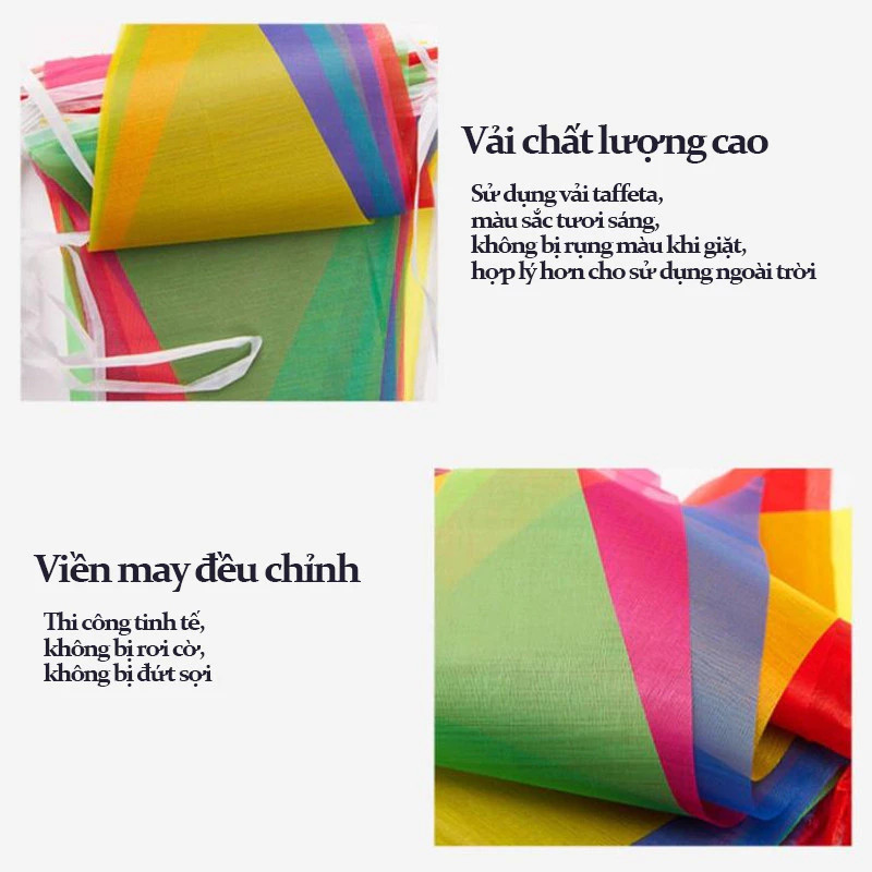 100/150 m cờ dây trang trí/cờ tam giác/cờ trang trí/cờ lướt cờ tam giác/ngày cờ trang trí/ngày cờ cờ tổ quốc -