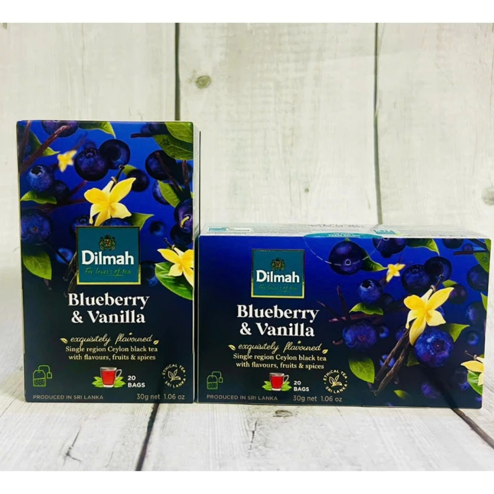 Trà Dilmah Vị Việt Quất & Vanilla 30g, Hương Vị Tinh Tế Cho Buổi Sáng Đầy năng Lượng