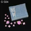FAVORITEGOODS Tấm Dập Móng Tay, Khuôn Khắc Móng Tay Trong Suốt Cao, Nóng Mềm Hydrangea Cánh Hoa Silicon Móng Tay Nghệ Thuật Khuôn Dụng Cụ Làm Móng Tay
