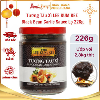 Tương Tàu Xì LEE KUM KEE Black Bean Garlic Sauce Lọ 226g Thơm Ngon Đậm Vị