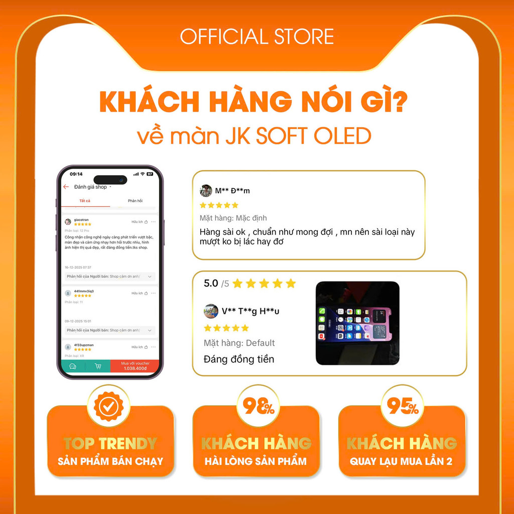 [BH 18 THÁNG] Màn Hình Hiển Thị DURA A Incell Thay Thế 13 Pro Chất Lượng Ổn Định | BigBuy360 - bigbuy360.vn