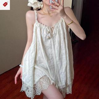 Đầm Babydoll Dây Đeo Ren Thoải Mái - Perfect cho Đi Biển và Du Lịch