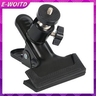 E-WOITD Kẹp đa năng cho máy ảnh/đèn flash, đầu xoay 360°, gắn chân máy/PTZ, cho DSLR/máy quay