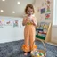 6M-5Y Bé Gái Phục Sinh Quần Áo Bunny Không Tay loe Quần Áo liền quần Ngày Lễ Đáng Yêu Romper