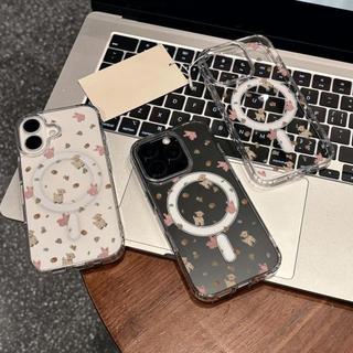 Điểm nóng mùa thu áp dụng cho iPhone 16 promax15 trường hợp điện thoại 14 nữ 12 trong suốt 17 hút từ 11