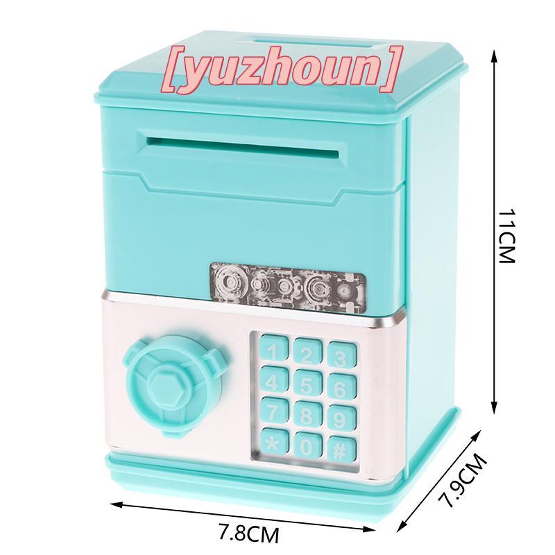 [yuzhoun] Mật khẩu ngân hàng tiền cho trẻ em Piggy Bank Mini ATM Tiền xu Hộp đựng tiền cho trẻ em Đồ chơi sinh nhật