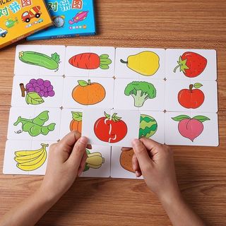 Đồ chơi giáo dục trẻ em Phù hợp với câu đố Giáo dục mầm non Câu đố trí tuệ Khai sáng trí tuệ 1-3 tuổi 4-6 tuổi