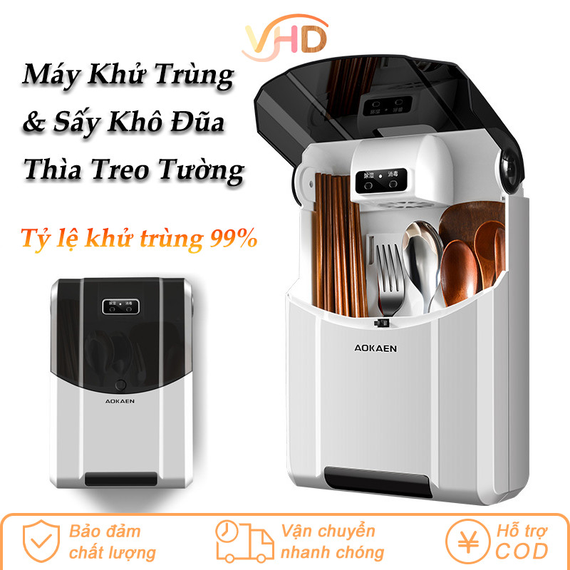 Máy Sấy & Khử Trùng Đũa Thìa Bằng Tia UV - Bảo Vệ Sức Khỏe Gia Đình, Ngăn Ngừa Ẩm Mốc & Bụi Bẩn Hiệu Quả