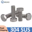 Bu lông đầu lục giác bên ngoài bằng thép không gỉ 304 Vít đầu lục giác bên ngoài