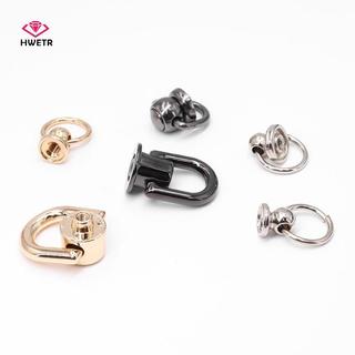 HWETR Phụ Kiện Phần Cứng Hình Chữ D Túi Nhẫn Kẹp Bên Bule Kim Loại Bule Túi Xách Dây Xích Tay Cầm Kết Nối Túi Dây Đeo