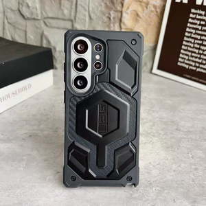 Ốp lưng UAG The Monarch Pro sợi Carbon cho Samsung S26/S25/S24/S23, từ tính, chống sốc