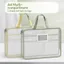 Túi đựng dây kéo lưới BEABOUT, Túi đựng hồ sơ trong suốt bằng lưới Nylon, Túi đựng tài liệu di động đa chức năng dày Đồ dùng văn phòng trường học