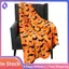1PC Lễ Hội Halloween Flannel Chăn Cho Sofa Văn Phòng Giường Máy Bay Du Lịch Ngủ Đọc Thư Giãn