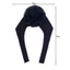 MERIGGIARE Áo Hijabs buộc sẵn, Mũ Turban màu trơn, Thời trang co giãn lưng ren hoa mỏng Modal bên trong Mũ trùm đầu nữ