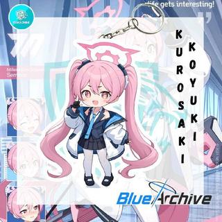 Keychain Acrylic Anime Blue Archive - Hina, Koyuki, Iori, Ayane Ganci Anime Akrilik - Sorasaki Hina
