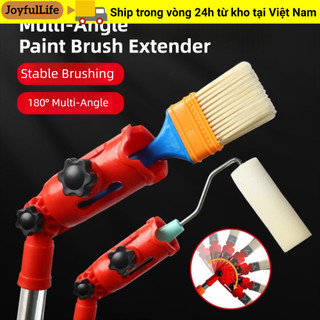 Bộ mở rộng bàn chải sơn JOYFULLIFE, Giá đỡ phần mở rộng đầu xoay nhiều góc, Giá đỡ bàn chải sơn bằng nhựa bền Tường cạnh góc