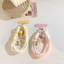 Ánh Sáng Sang Trọng Ins Hồng Hello Kitty Mèo Mặt Dây Chuyền Điện Thoại Di Động Dây Đeo Tay Dây Treo Dây Xích Camera Chìa Khóa Mặt Dây Chuyền Vỏ Điện Thoại Di Động Đa Năng