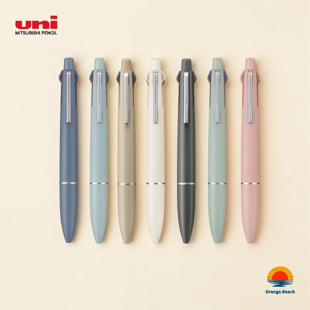 Uni Jetstream 4&1 Lite Touch Ink Multi Pen 0.5mm/Bút đa năng siêu trơn/5-in-1/Made in Japan