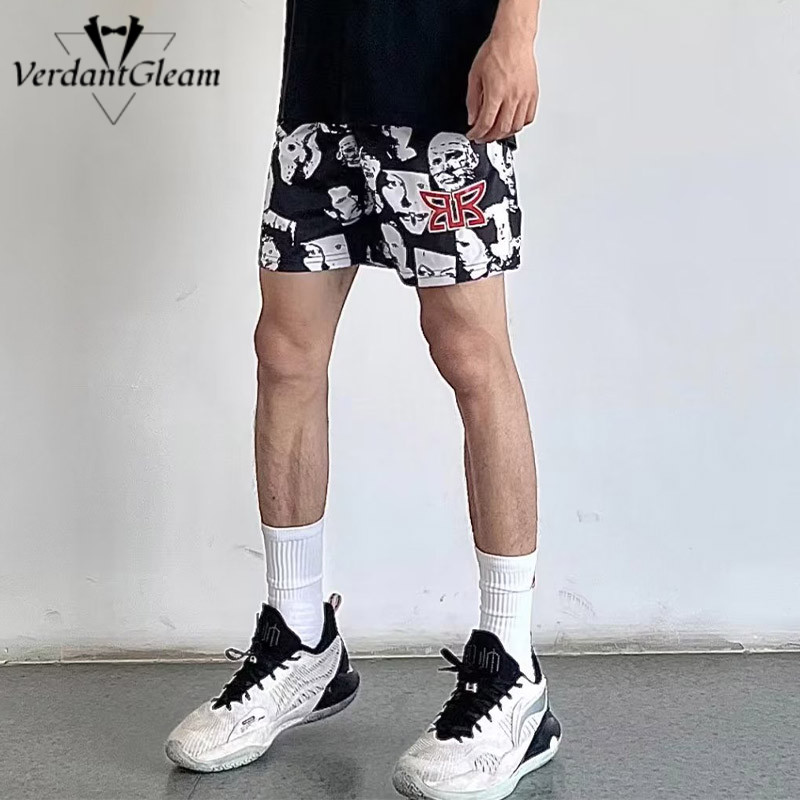 Quần Short Bóng Rổ Dáng Rộng, Thoải Mái và Khô Nhanh