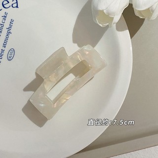 Kẹp tóc nàng tiên cá Ji Acetate, thiết kế Hàn Quốc cao cấp dành cho mùa hè