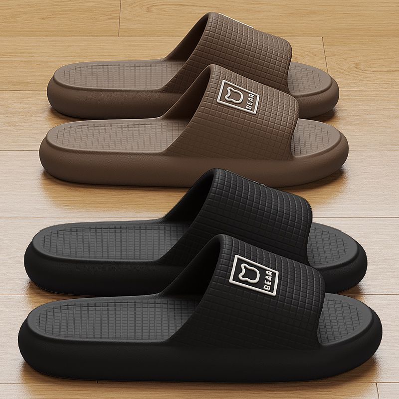 ANSHANGFEN L-9661 Unisex EVA Dép Dày Chống Trơn Trượt Giày Cặp Đôi Thông Thường