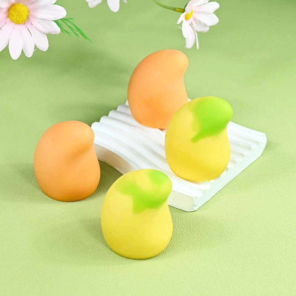Khuôn bánh mousse xoài, khuôn sô cô la trái cây mô phỏng, khuôn silicon kem popsicle DIY
