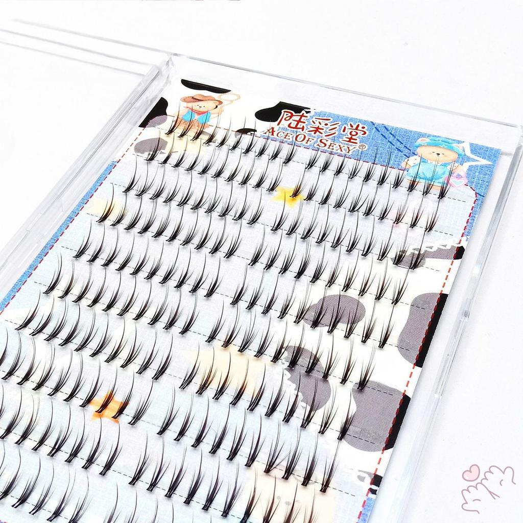 Nghệ sĩ trang điểm chuyên nghiệp Lông mi giả Mô phỏng tự nhiên Lông mi cắt để sử dụng hàng ngày