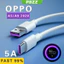 Dây cáp sạc nhanh bằng đồng 100% chất lượng cao cho OPPO A5 2020 A9 2020 Type-C 5A
