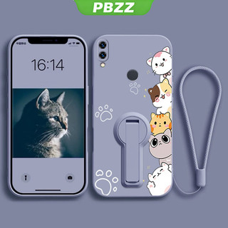 Ốp cho Huawei Nova 3i Huawei P30 Lite Huawei P20 Lite Ốp mềm Ốp chống sốc Silicon lỏng thiết kế mới Mèo hoạt hình thẩm mỹ có giá đỡ ytxzdzmm01