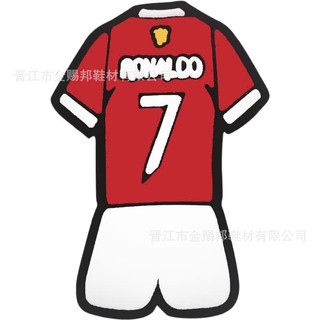 Set Charm CR7 Số 7 Huyền Thoại – Charm Bóng Đá Cute Trang Trí Dép (20 Món)