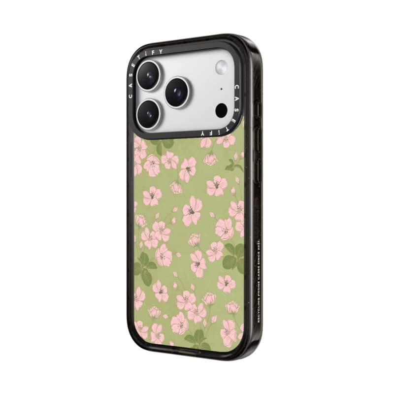 CASECASE X Matcha Sakura Vỏ Điện Thoại Đen / Xanh Bầu Trời / Hồng Fizz Kẹo Bộ Sưu Tập Màu Sắc Trong Suốt Cứng Hút Từ Tính Tác Động Cho IPhone 13 14 15 16 17Pro Max Plus Có Hộp