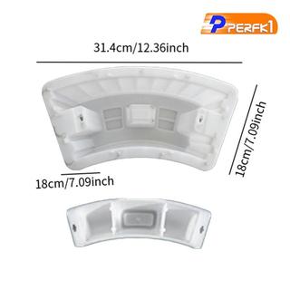 Khuôn khối bê tông tròn mặt đất Khuôn nhựa DIY Well Maker Khuôn gạch hoàn thiện mịn cho lối đi sân vườn ngoài trời