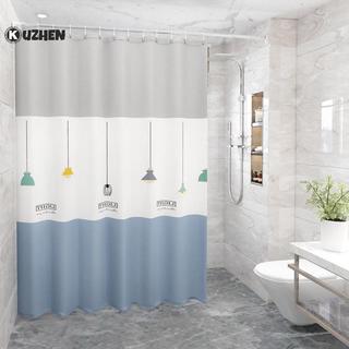 KUZHEN Thiệned Phân Vùng Cho Phòng Tắm Rèm Tắm Chống Thấm Nước Không Cần Khoan Lỗ HOT
