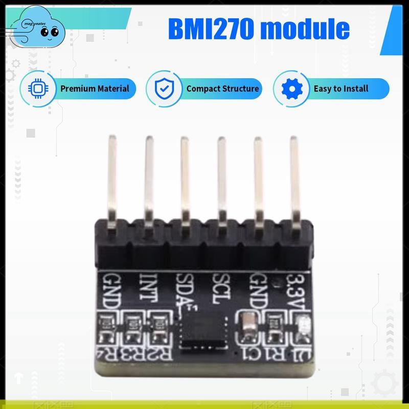 Mô-đun BMI270, Cảm biến 6 thái độ, Bộ đo quán tính, Gia tốc kế, Con quay hồi chuyển, Mô-đun 6 thái độ BMI270
