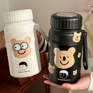 [ Kèm Sticker Dán ] Bình giữ nhiệt GUCGRES Fashion Cup 1000ml ( 1 lít ),Lõi  inox , có lưới lọc trà. PA SHOP 2010
