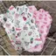 Bộ quần dài heo hồng+ mix áo CROPTOP hình NƠ caro đỏ in nguuc -chang3158