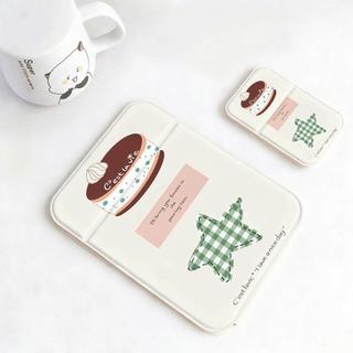 Bánh ngôi sao xanh Gươsao trasao điểm gấp gọn khung nhựa dày dặn chống trầy