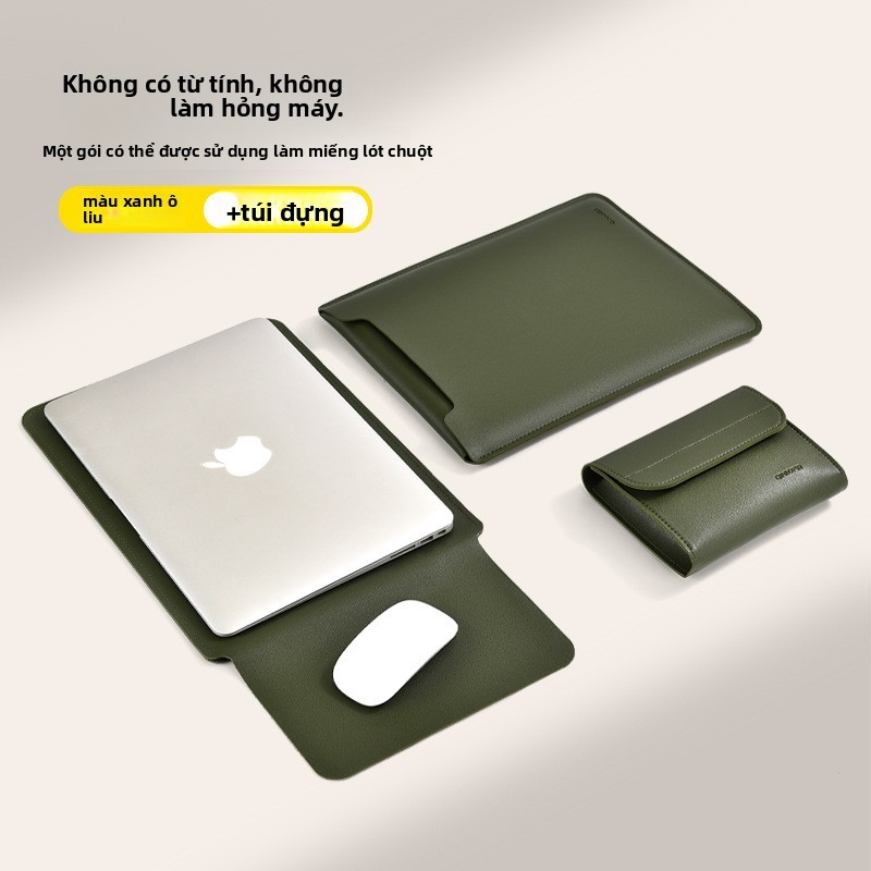 2026 Túi lót máy tính xách tay không từ tính phong cách mới Thích hợp cho Apple Huawei Lenovo Shin-Chan Túi bảo vệ có thể được sử dụng làm miếng lót chuột @ -
