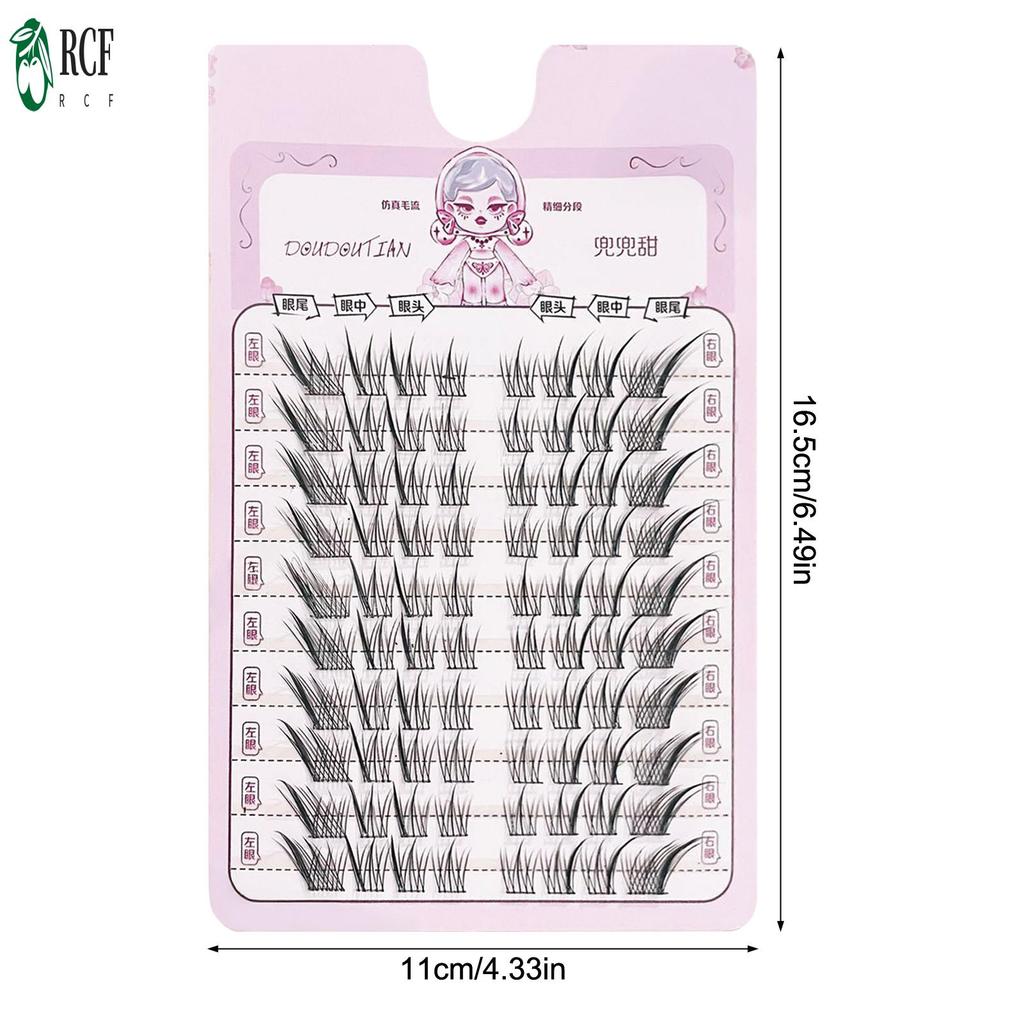Anime Cosplay Nối Mi - DIY Fluffy Fairy Cluster Lash dành cho Nữ