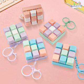 ITRUMPET 9 Bàn Phím Chìa Khóa Đồ Chơi, Chống Căng Thẳng Ngón Tay Giảm Căng Thẳng Bàn Phím Trò Chơi Móc Khóa, Fidget Giải Nén Nút DIY Keycap Túi Sáng Tạo Mặt Dây Chuyền Dành Cho Người Lớn