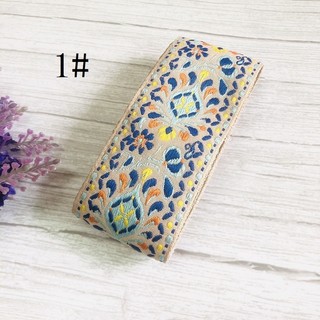 Dân Tộc Ren Jacquard Ruy Băng Totem Họa Tiết Hoa Quần Áo Túi Phụ Kiện SH-781 Chiều Rộng khoảng 5CM 4QF7