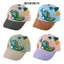 JKDESIGN 0-3 Tuổi Mũ Bóng Chày Trẻ Em, Mũ Chống Nắng Vành Lớn Hoạt Hình Dễ Thương, Bông Mùa Hè Có Thể Điều Chỉnh Ngoài Trời Mũ Đạt Đỉnh Trẻ Em