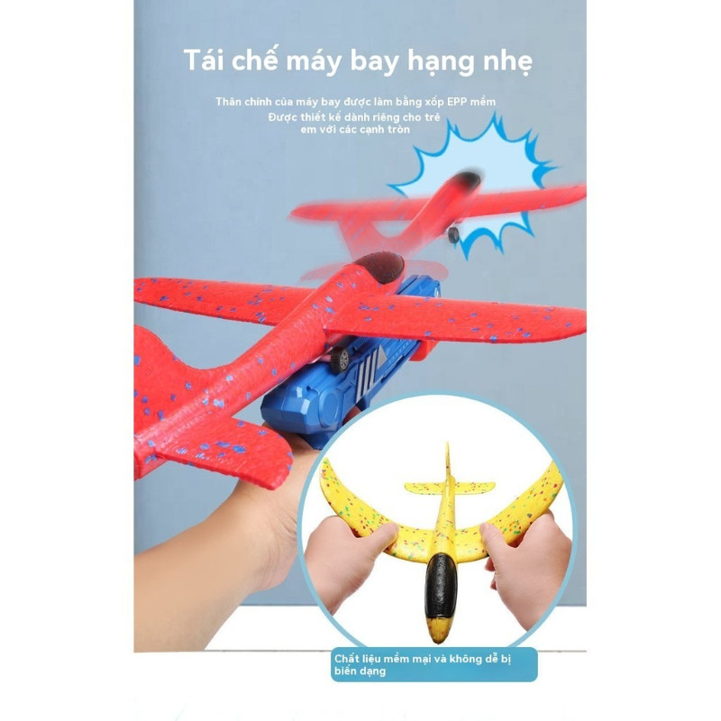✈✈Máy bay bong bóng nóng, đồ chơi trẻ em ném bằng tay 6-14 tuổi