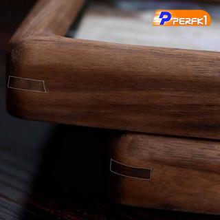 Khung ảnh từ tính óc chó Giá đỡ trưng bày đồ trang trí bằng gỗ nhỏ cho tủ lạnh và máy tính để bàn