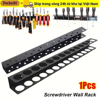 POCKETN 1 Cái Kìm Giá Đỡ, Dụng Cụ Cầm Tay Búa Kìm Tua Vít Giá Treo Tường, Thép Treo Tường Xưởng Phụ Kiện Dụng Cụ Sắp Xếp Lưu Trữ